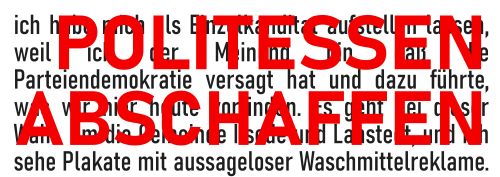 politessen abschaffen